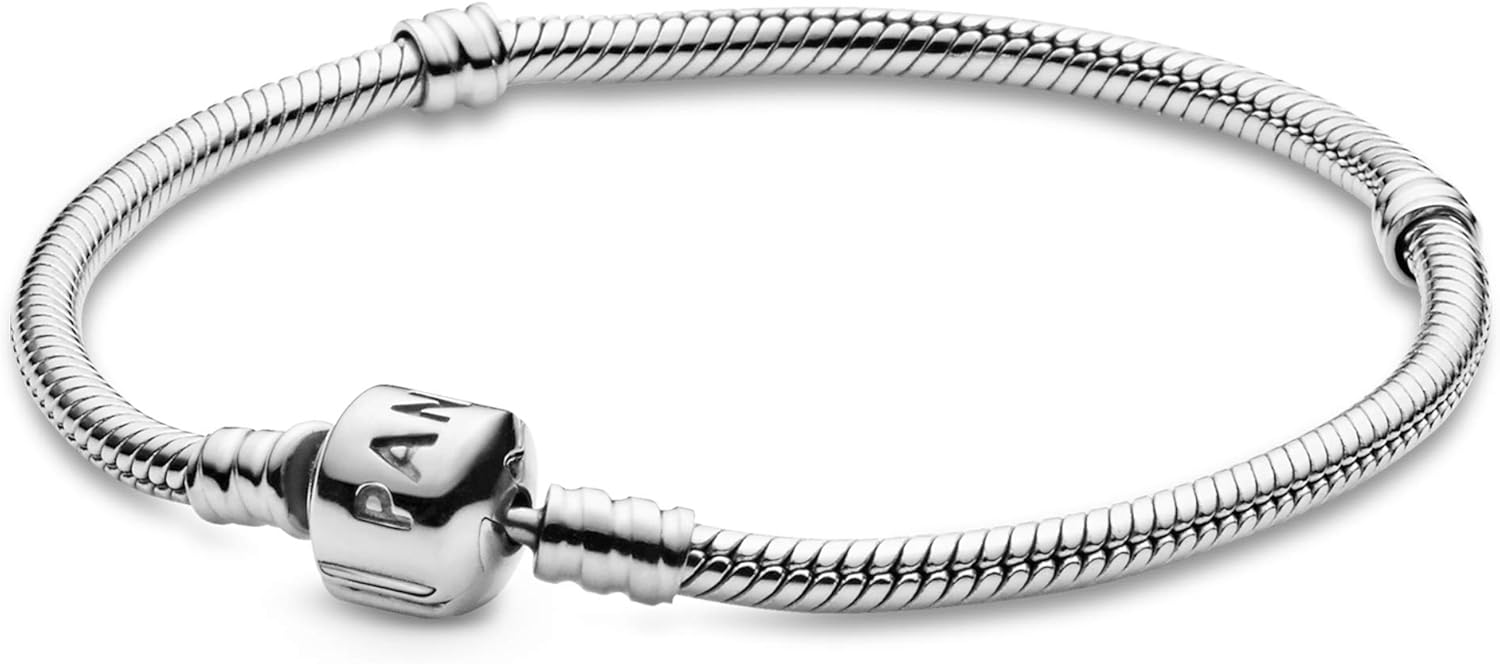 Pandora Jewelry Iconic Moments Snake Chain Charm Bracelet