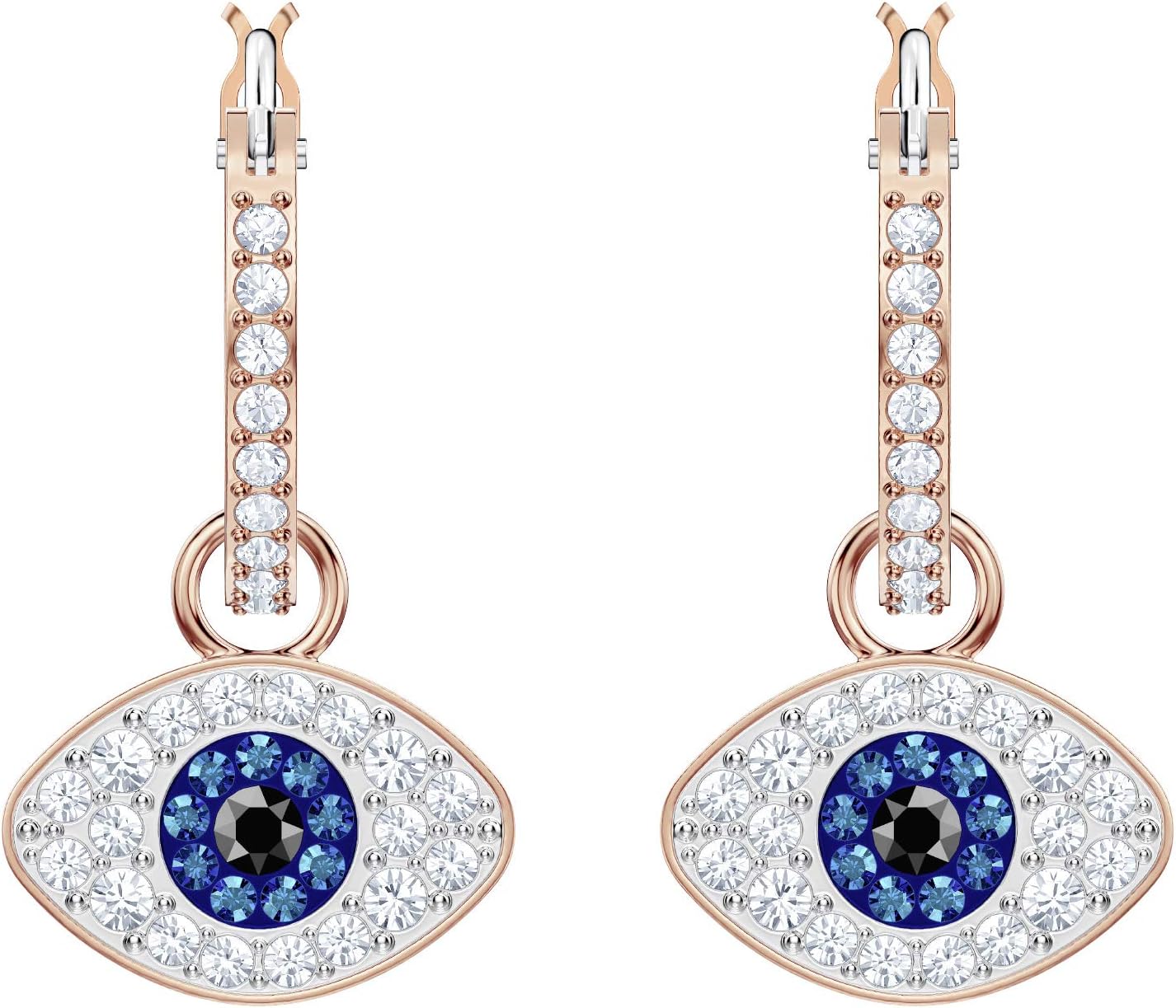 SWAROVSKI Symbolic Evil Eye Crystal Jewelry Collection, Featuring Necklaces, Earrings, and Bracelets